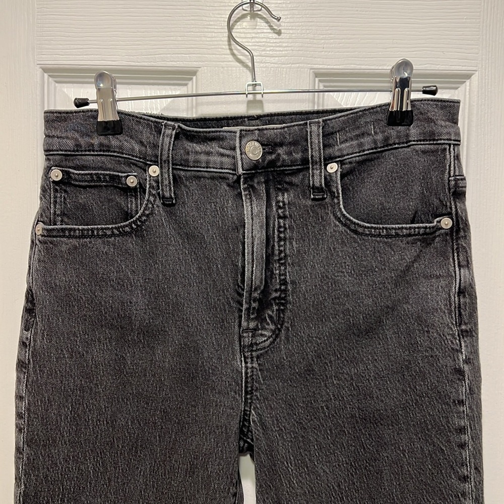 Madewell Perfect Vintage Jean in Lunar Wash (black) - Size 26 - Picture 4 of 11